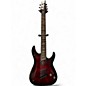 Used Schecter Guitar Research Omen Elite-7 MS Black Cherry Solid Body Electric Guitar thumbnail