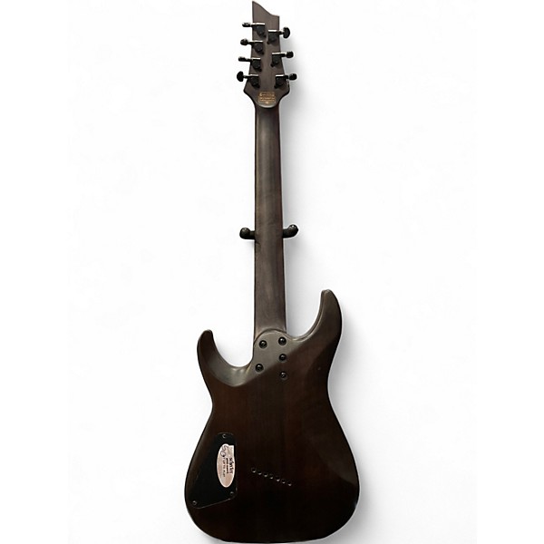 Used Schecter Guitar Research Omen Elite-7 MS Black Cherry Solid Body Electric Guitar