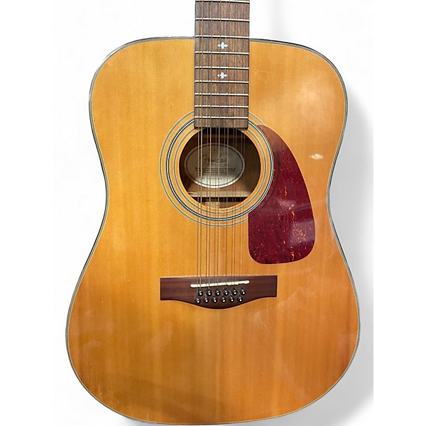 Used Fender dg16e12 Natural 12 String Acoustic Electric Guitar