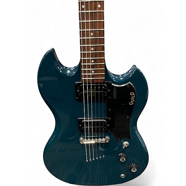 Used Guild POLARA Blue Solid Body Electric Guitar