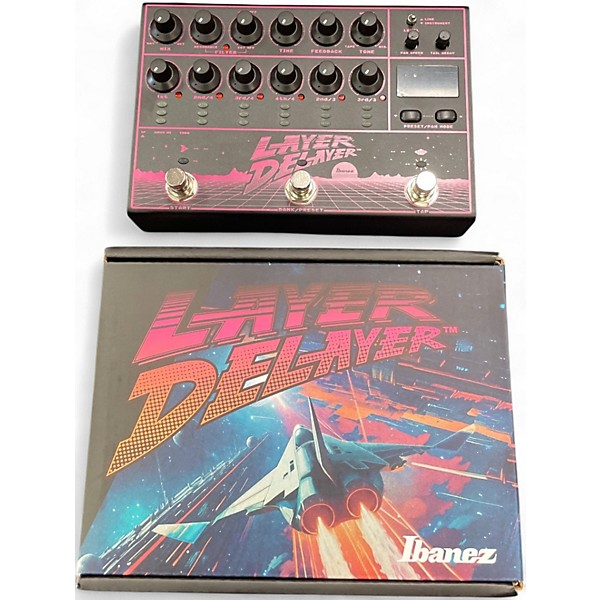 Used Ibanez LAYER DELAYER Effect Pedal