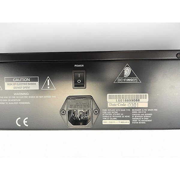 Used Behringer UltraGraph Pro Equalizer