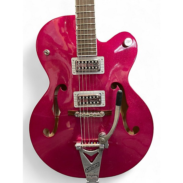 Used Gretsch Guitars G6120T-HR Brian Setzer Signature Hot Rod Hollowbody With Big MAGENTA SPARKLE Hollow Body Electric Guitar