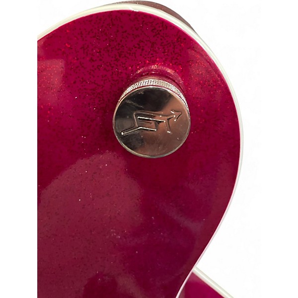 Used Gretsch Guitars G6120T-HR Brian Setzer Signature Hot Rod Hollowbody With Big MAGENTA SPARKLE Hollow Body Electric Guitar