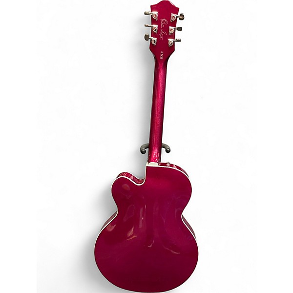Used Gretsch Guitars G6120T-HR Brian Setzer Signature Hot Rod Hollowbody With Big MAGENTA SPARKLE Hollow Body Electric Guitar