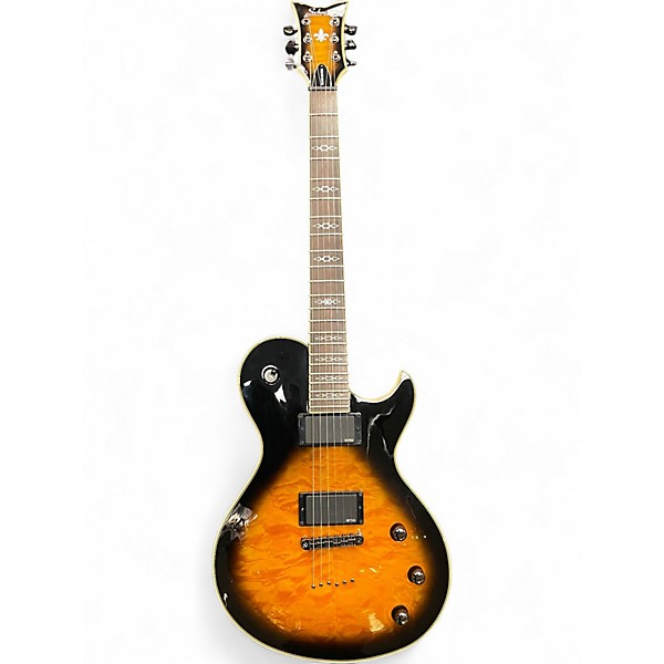 Used Schecter Guitar Research Hellraiser Special Solo 6 2 Tone Sunburst Solid Body Electric Guitar