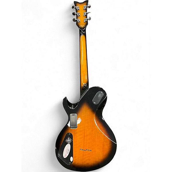 Used Schecter Guitar Research Hellraiser Special Solo 6 2 Tone Sunburst Solid Body Electric Guitar