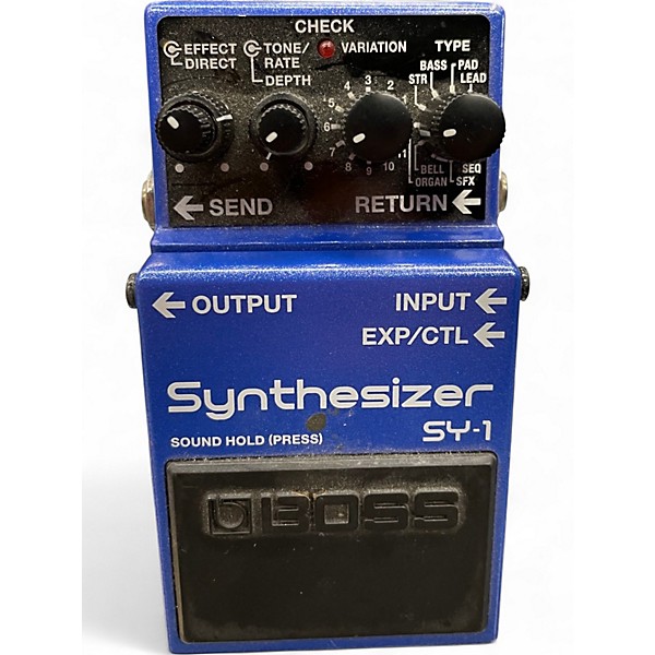 Used BOSS SY1 Effect Pedal