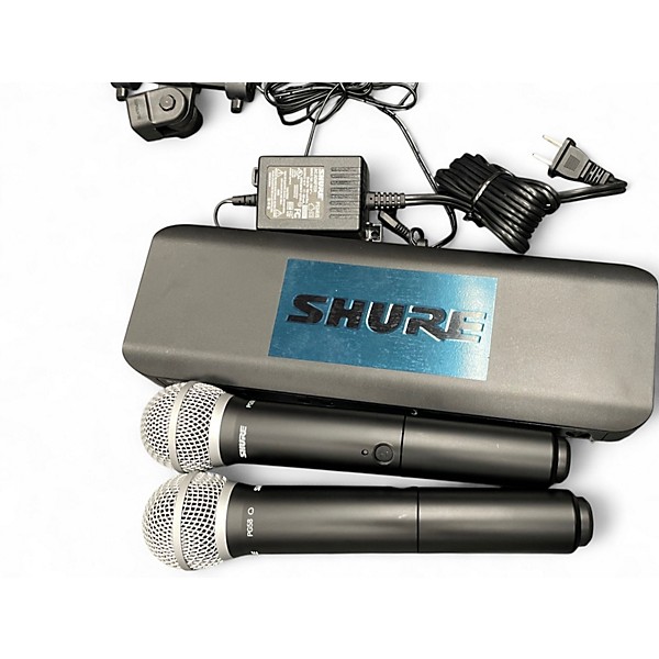 Used Shure BLX288/PG58 Handheld Wireless System