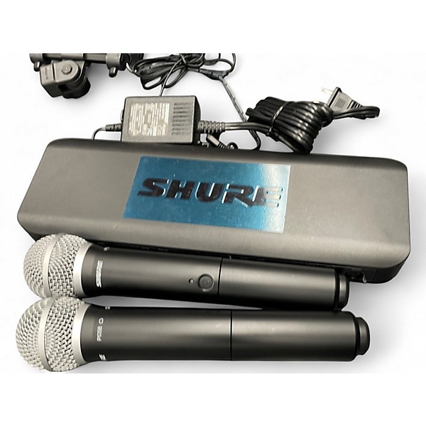 Used Shure BLX288/PG58 Handheld Wireless System