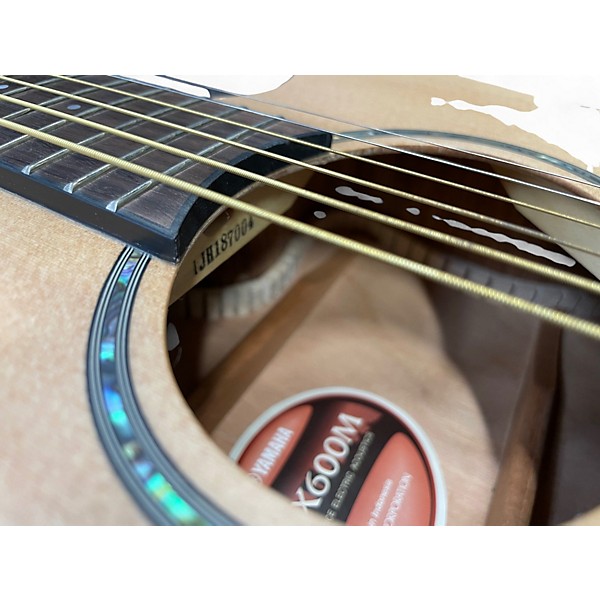 Used Yamaha APX600 Natural Acoustic Electric Guitar