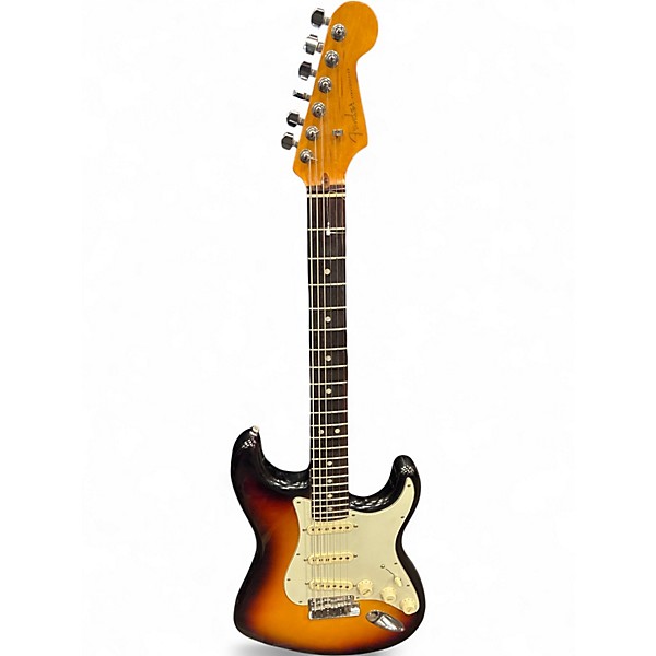 Used 2020 Fender American Ultra Stratocaster Sunburst Solid Body Electric Guitar