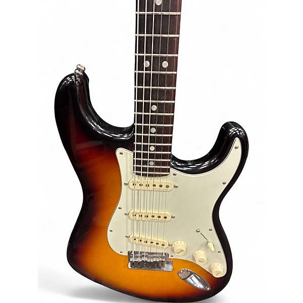 Used 2020 Fender American Ultra Stratocaster Sunburst Solid Body Electric Guitar