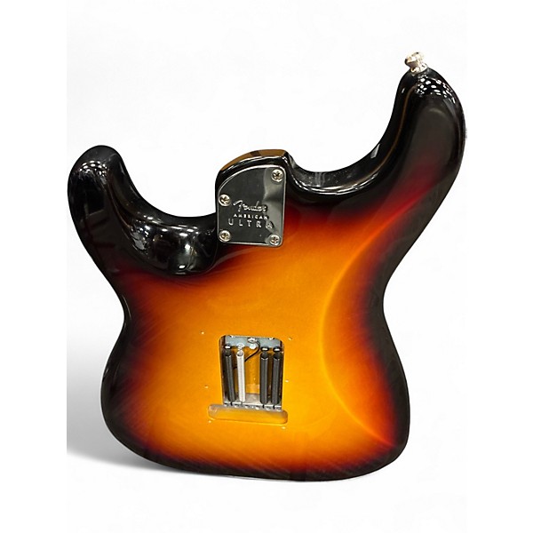 Used 2020 Fender American Ultra Stratocaster Sunburst Solid Body Electric Guitar
