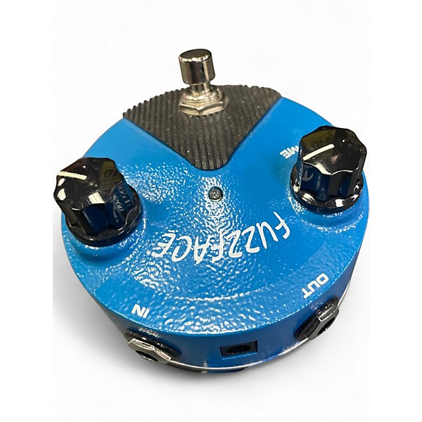 Used 2022 Dunlop Silicon Fuzz Face Mini Blue Effect Pedal