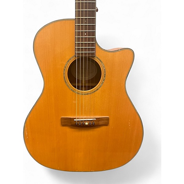 Used Fender GA 43SCE Natural Acoustic Guitar