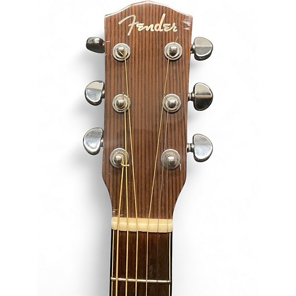 Used Fender GA 43SCE Natural Acoustic Guitar