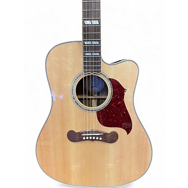 Used Gibson Songwriter Standard EC Natural Acoustic Electric Guitar