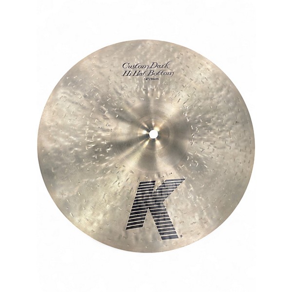 Used Zildjian 14in K Custom Dark Hi Hat Pair Cymbal
