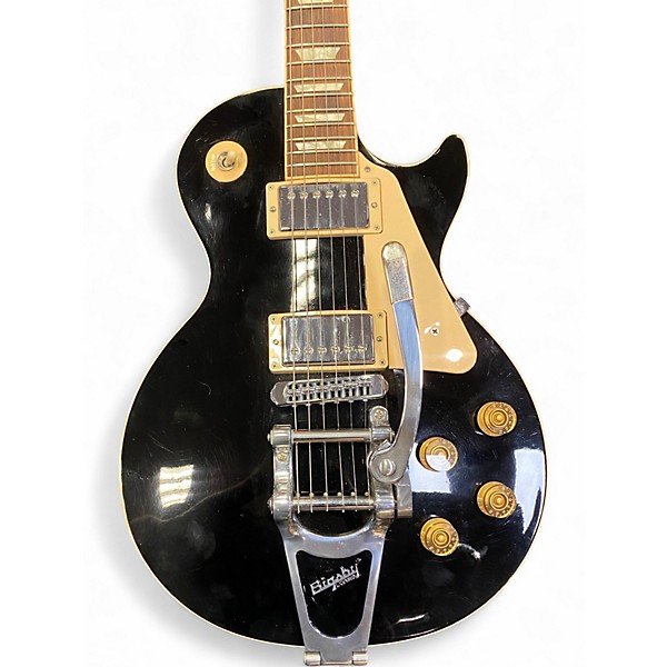 Used Gibson Les Paul Traditional Ebony Solid Body Electric Guitar