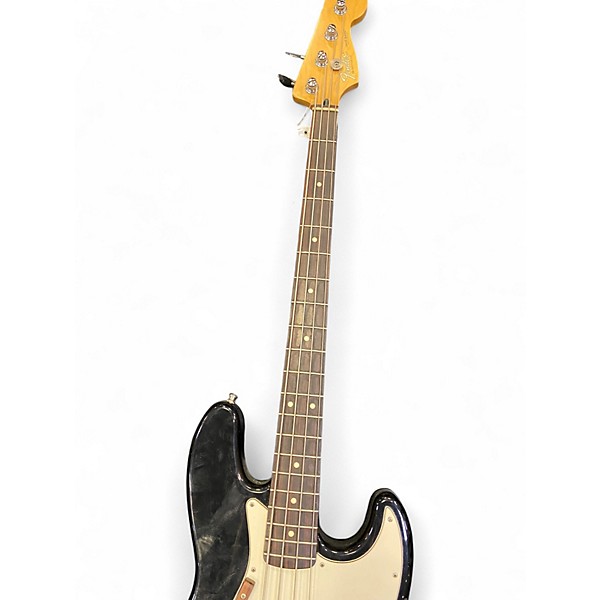 Used Fender Standard Jazz Bass Black Electric Bass Guitar