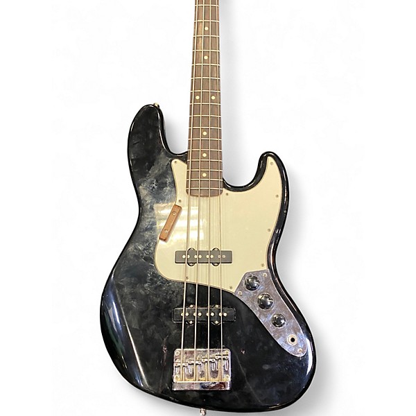 Used Fender Standard Jazz Bass Black Electric Bass Guitar