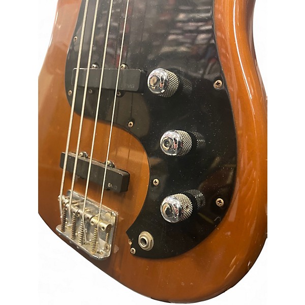 Vintage 1980s Fender BULLET BASS BROWN Electric Bass Guitar