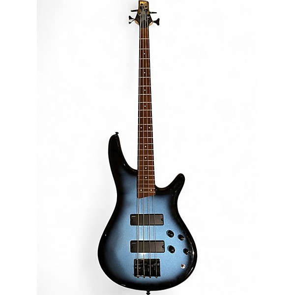 Used Ibanez SR250 blue and black Electric Bass Guitar