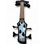 Used Ibanez SR250 blue and black Electric Bass Guitar