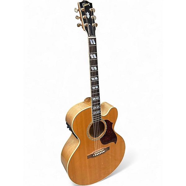 Used 2003 Gibson J185EC Natural Acoustic Electric Guitar