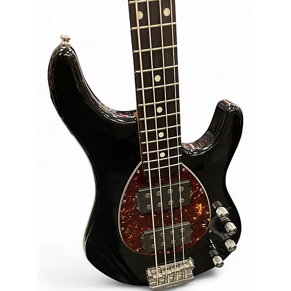Used Ernie Ball Music Man Sterling HH Black Electric Bass Guitar