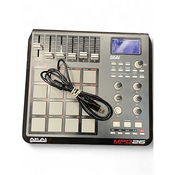 Used Akai Professional MPD26 MIDI Controller