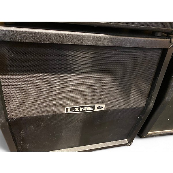 Used Line 6 Spider 412 4x12 Slant Guitar Cabinet