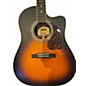 Used Epiphone Masterbuilt AJ-500RCE Vintage Sunburst Acoustic Electric Guitar