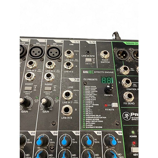 Used Mackie PROFX10V3 Unpowered Mixer