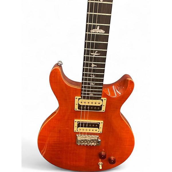 Used PRS Carlos Santana Signature SE Orange Solid Body Electric Guitar