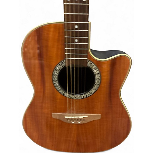 Used Ovation CK047-KOA Celebrity Natural Acoustic Electric Guitar