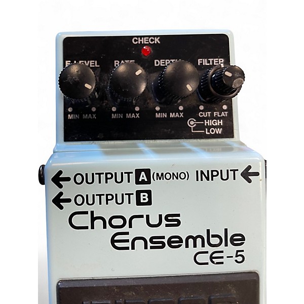 Used BOSS CE5 Chorus Ensemble Effect Pedal
