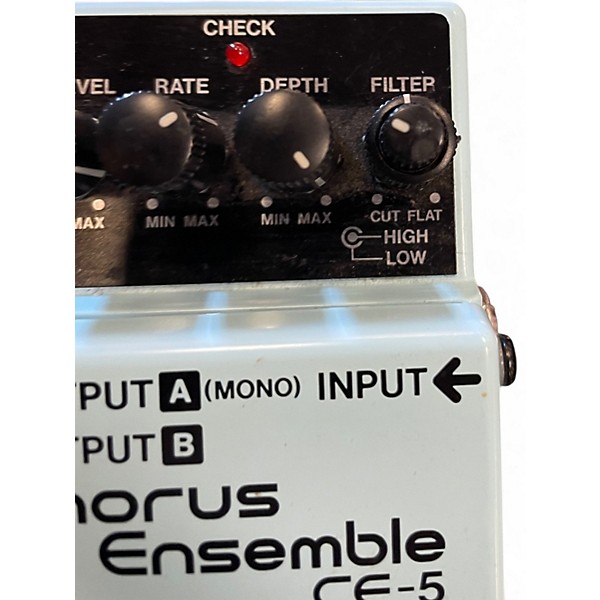 Used BOSS CE5 Chorus Ensemble Effect Pedal
