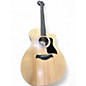 Used Taylor 114CE Natural Acoustic Electric Guitar thumbnail