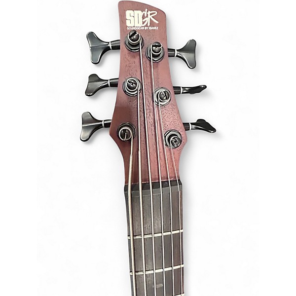 Used Ibanez SR506 6 String Natural Electric Bass Guitar