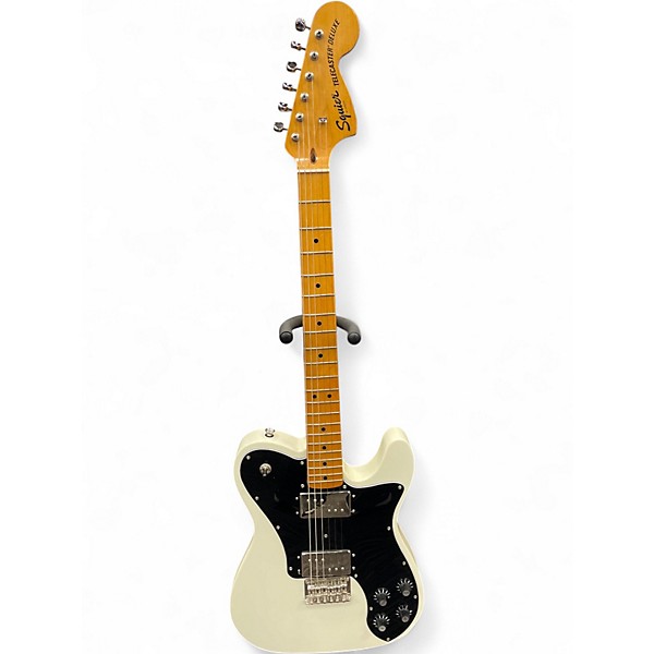 Used Squier Classic Vibe 70s Telecaster Deluxe Alpine White Solid Body Electric Guitar