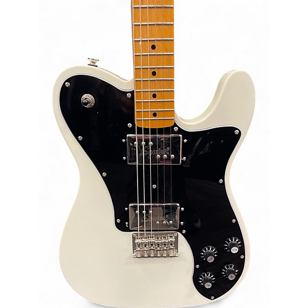 Used Squier Classic Vibe 70s Telecaster Deluxe Alpine White Solid Body Electric Guitar