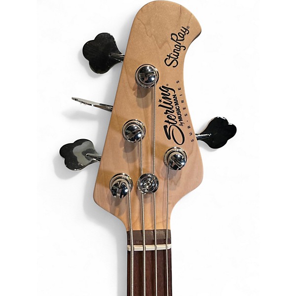 Used Sterling by Music Man Ray4 Black Electric Bass Guitar