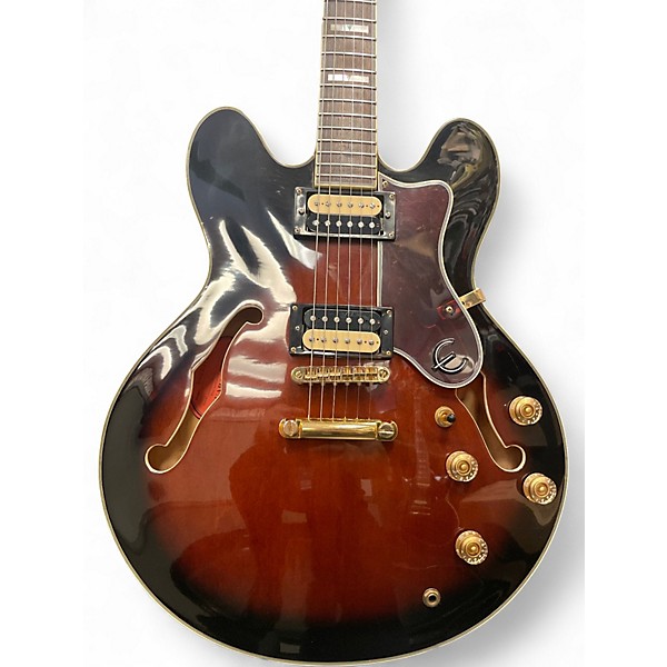 Used Epiphone Sheraton II 2 Color Sunburst Hollow Body Electric Guitar