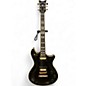 Used Schecter Guitar Research Tempest Custom Black and Gold Solid Body Electric Guitar thumbnail