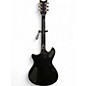 Used Schecter Guitar Research Tempest Custom Black and Gold Solid Body Electric Guitar