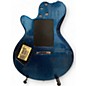 Used Godin TRIUMPH BLUE SPARKLE Solid Body Electric Guitar