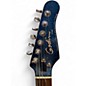 Used Godin TRIUMPH BLUE SPARKLE Solid Body Electric Guitar