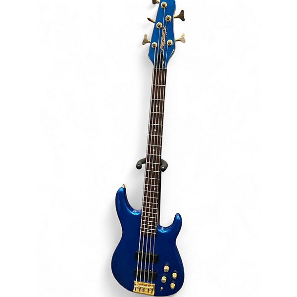 Used Peavey DYNA-BASS 5 STRING Blue Electric Bass Guitar